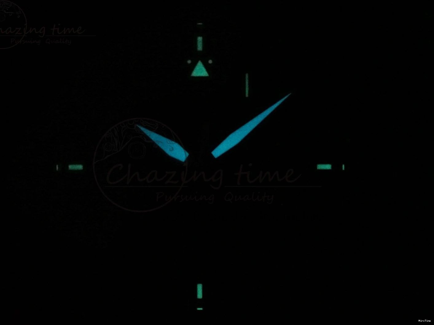 MIROTIME 0410 Affordable Big Pilot IW329703 M+F 1:1 Best Edition Black Dial on Black Nylon Strap MY 7004